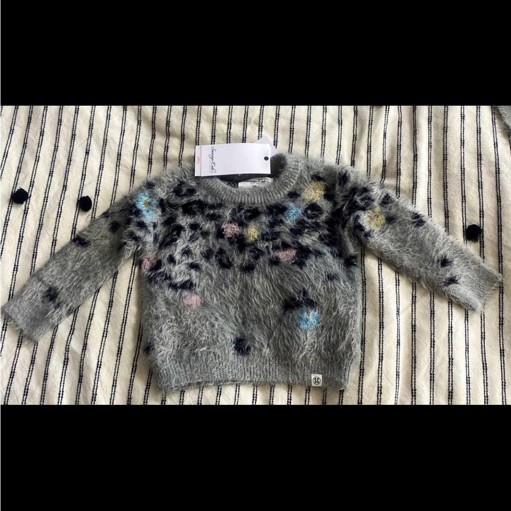 Sovereign Code Girls Leopard Sweater